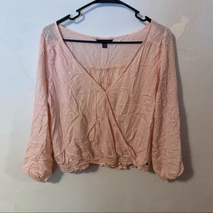 Baby Pink American Eagle Blouse